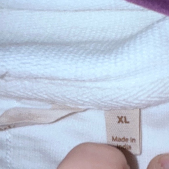 SOFT SURROUNDINGS Chartreuse large Button-Front Jacket, XL 100% cotton - Picture 7 of 8